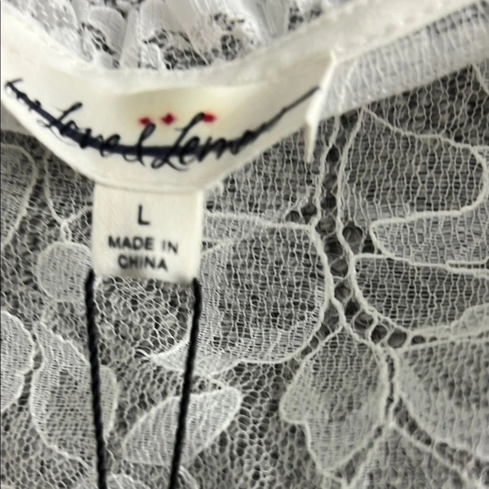 NWT Free People For Love & Lemons Lorette Lace Midi Dress - Picture 7 of 11